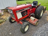 International 184 gas tractor, turf tires