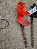 Electric hedge trimmers