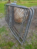 Chain link dog kennel