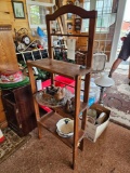 Shelf with nic nacs