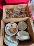 Dishes, glassware