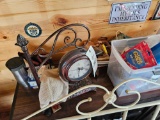 Clock, hardware, household goods