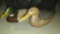 (2) Wood Duck Decoys Signed