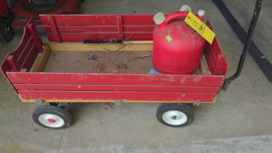 Wood Pull wagon
