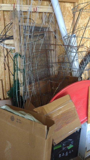 gardening supplies stakes fencing tomato cages