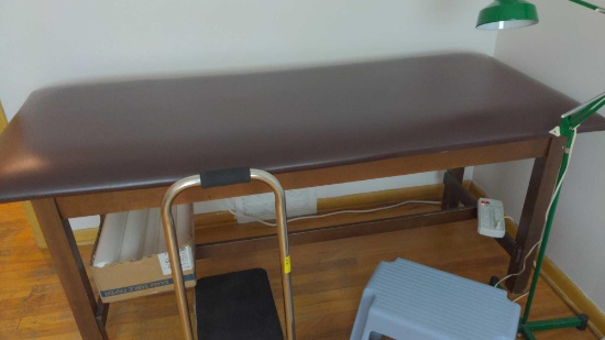 Massage Table Floor lamp scale & more