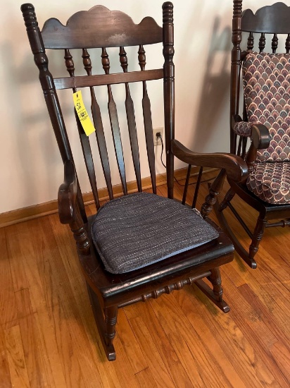 Hardwood rocker