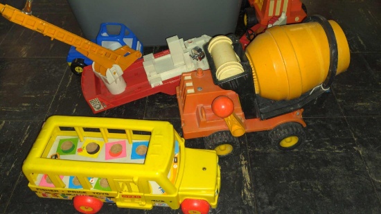 Tonka and Fisher Price Toys lot