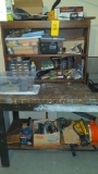 Contents of basement workbench