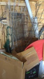 gardening supplies stakes fencing tomato cages