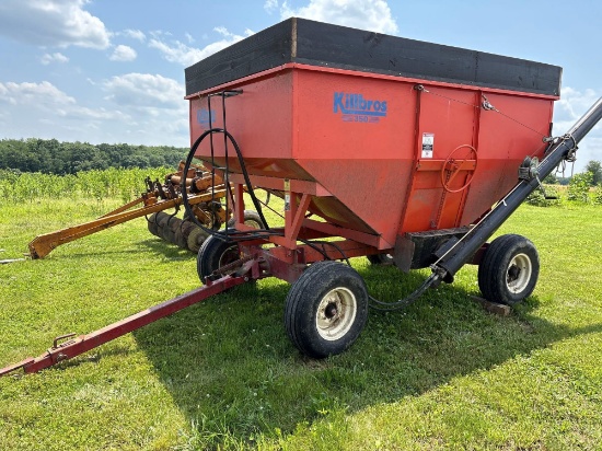 killbros 350 gravity wagon on Pequea 806 gear