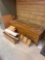raised panel trunk with assorted lumber/wood