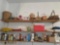 Contents on Shelves inc. Baskets and Cooler