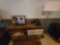 2 Stands, Floor Lamp, Akai 4000DS reel to reel, Program Recorder