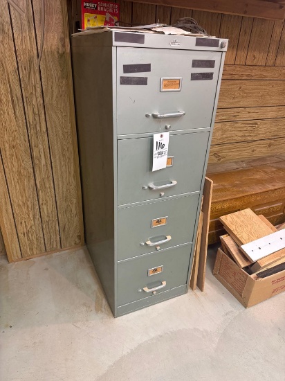 4 drawer file with assorted woodworking literature