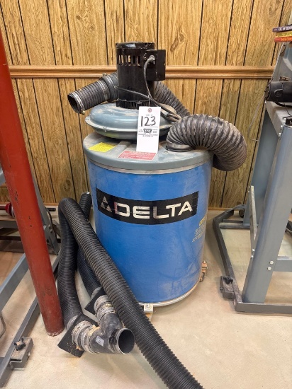 Delta floor model dust collection unit.