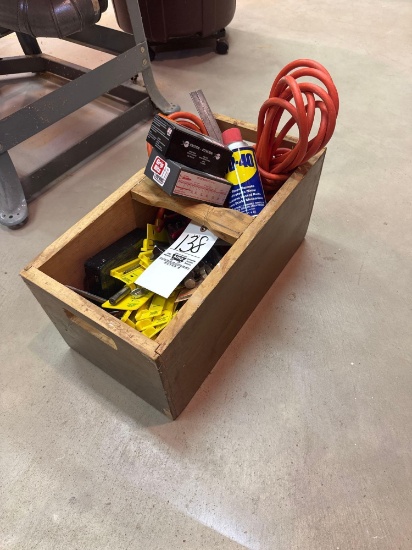 drill bits, cords and screws