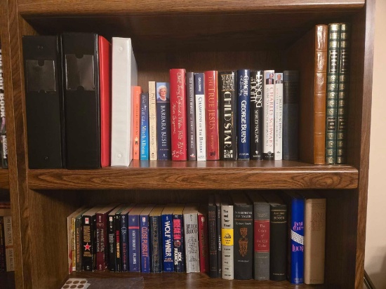 2 Bookcase w/ Books