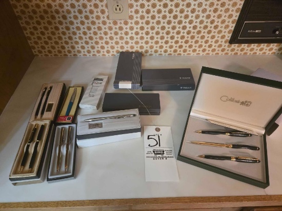 Parker, Cross and Colibri Fountain Pens