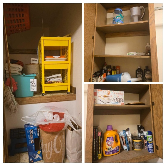 Laundry Supplies, Towels, Dial o Matic Slicer, Pitchers