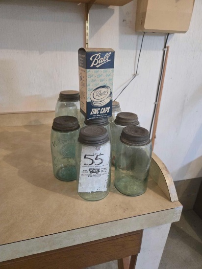 Mason Jars w/ Zinc Lids