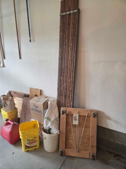 Walk Plant, Dollies, Fuel Can