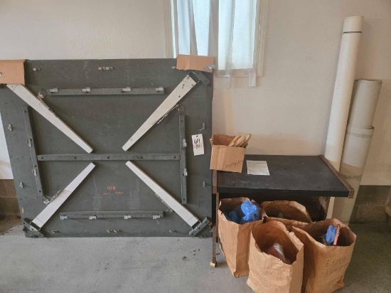Ping Pong Table and Baskets