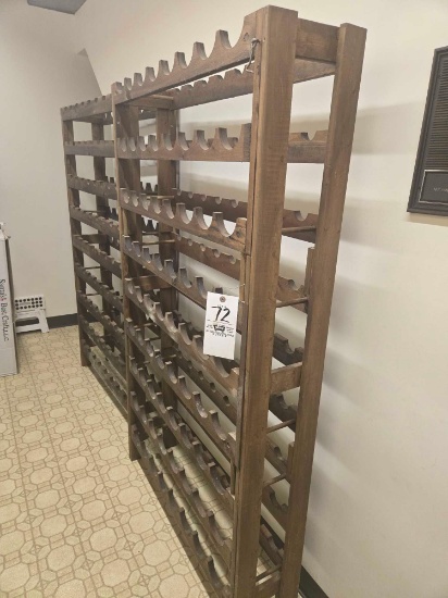 2 Wooden Wine Racks