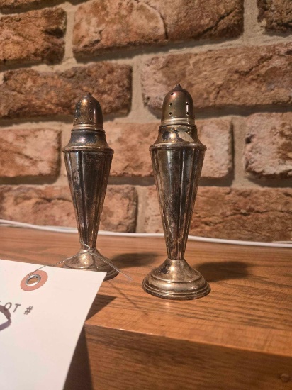 Sterling Silver Salt and Pepper