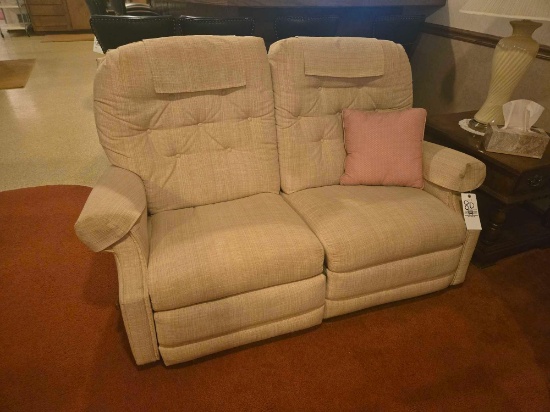 Upholstered Reclining Sofa