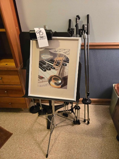 Microphone Stands, Music Stands and Picture