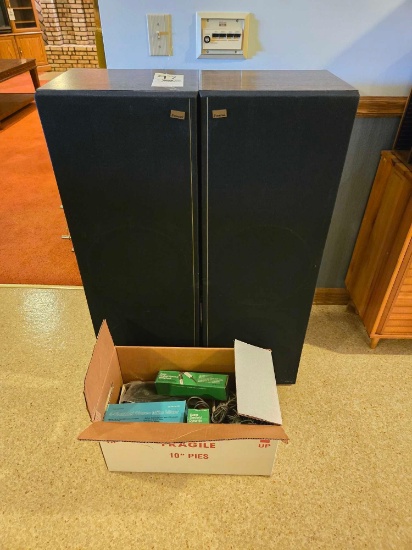 Sansui Speakers, Microphones, Stereo Mixer