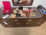 Costume Jewelry, Mens Watches, Cuff Links, Buttons, Pins, Tie Clips,
