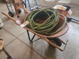 Wheel Barrow and Hose