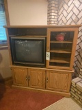 Entertainment Stand and TV