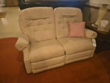 Upholstered Reclining Sofa