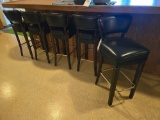 6 Nail Head Trim Bar Stools