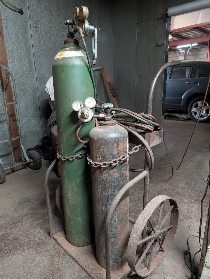 Acetylene Outfit - No Papers for tanks