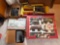 assorted train lot, tracks, controllers