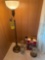 Lamp, oil lamp, Mr. Coffee, clock