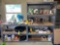 (2) adjustable garage shelves