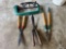 pruners, lawn sprinkler