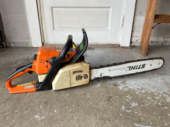 Stihl O25 chainsaw, runs good