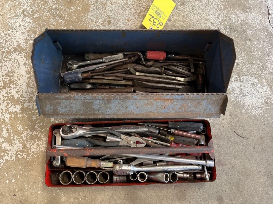 toolbox w/ sockets, punches, etc