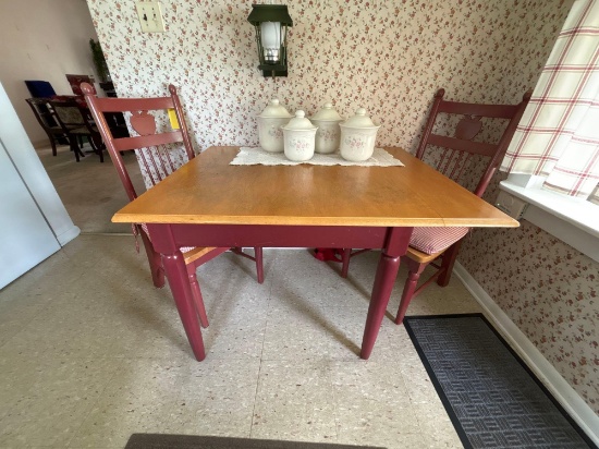 Kitchen Table with Two Chairs