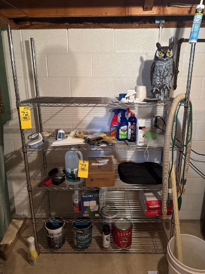 Shelf in basement 6ftTx4ftWx18inD