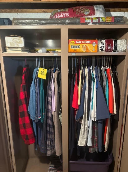cabinet contents