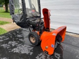Husqvarna snow blower, low hours