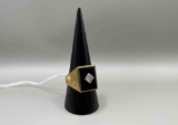 10k gold men's ring, 10.4 grams