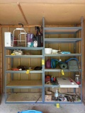 Heavy duty steel shelves